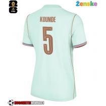 Ženske Nogometnih dresov Francija Jules Kounde #5 Gostujoči SP 2026 Kratki rokavi